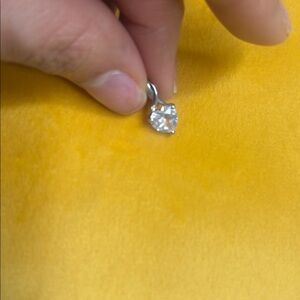 Heart-Shaped Silver Pendant